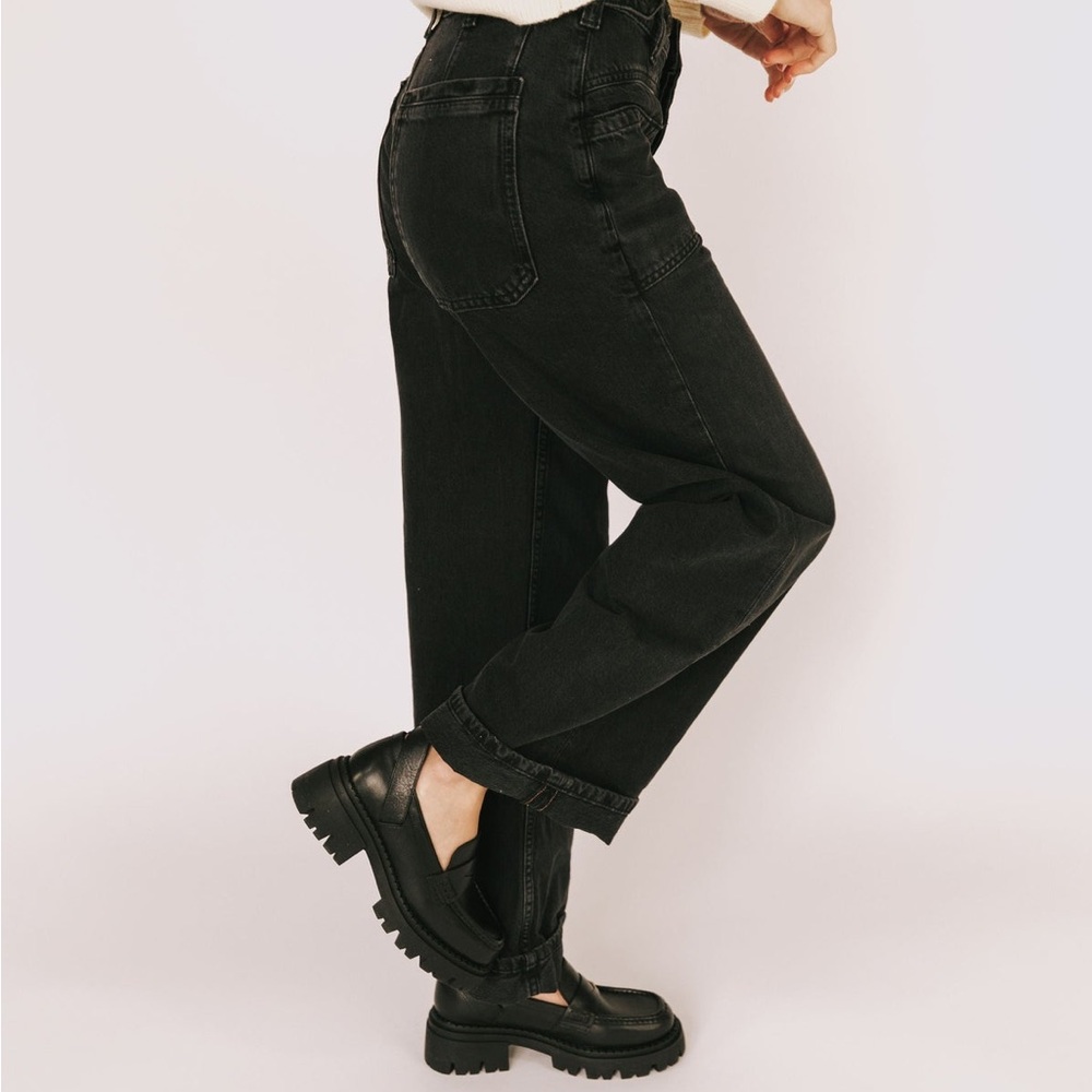 FREE PEOPLE - PALMER CUFFED JEANS